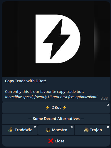 Bot Commands screenshot