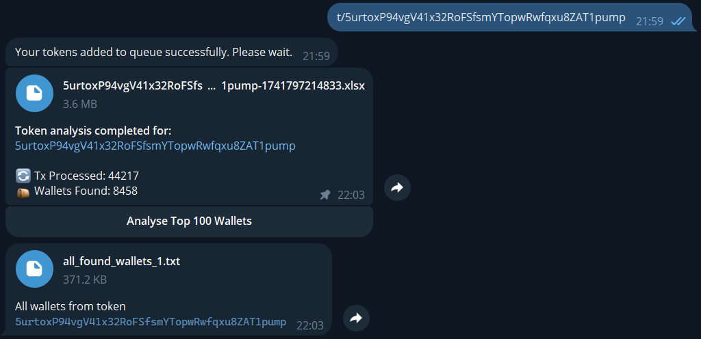 Bot Commands screenshot